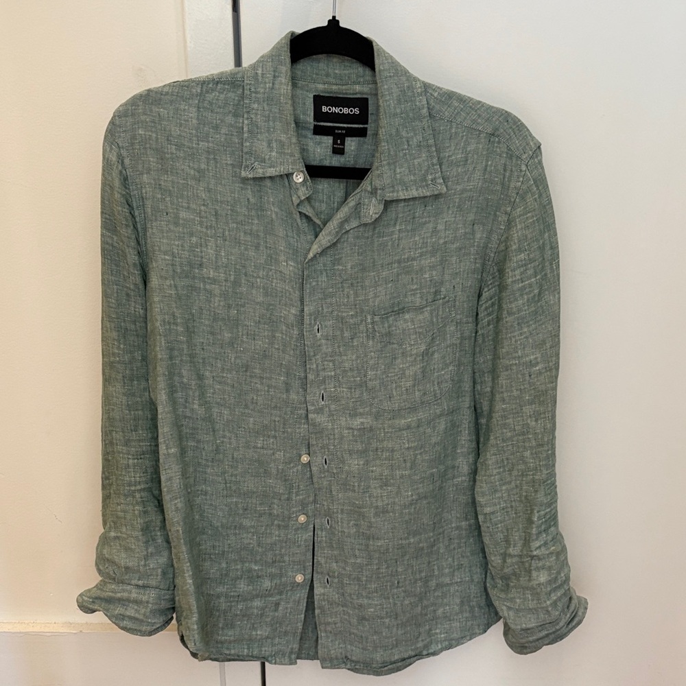 Bonobos Sage Casual Button Down Shirt